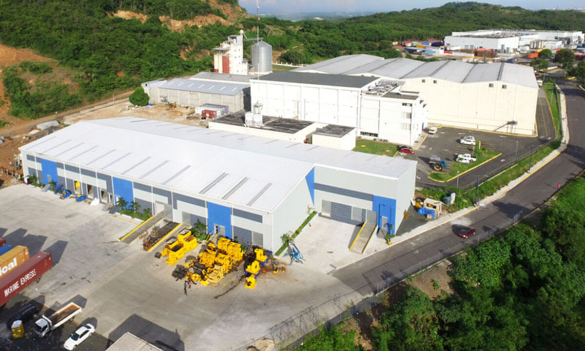 Instalaciones en el Parque Industrial Duarte